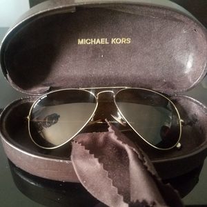 Michael Kors Jet Set Aviator Sunglasses